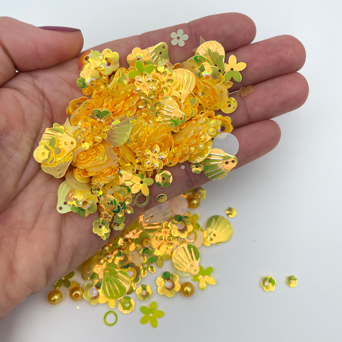 Pailletmix (flere farver)