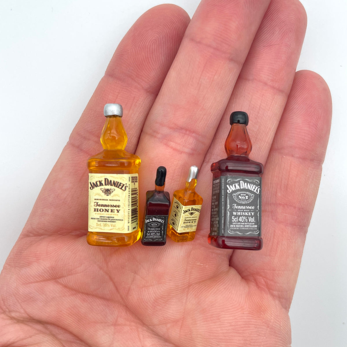 Miniature sprutflasker