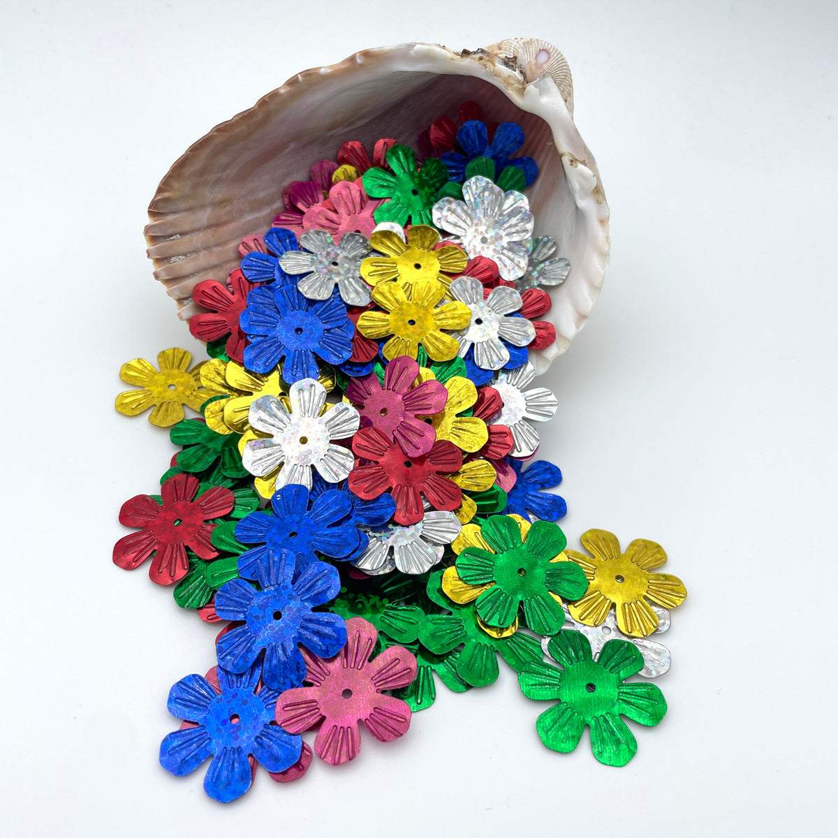 Blomsterpailletter 1