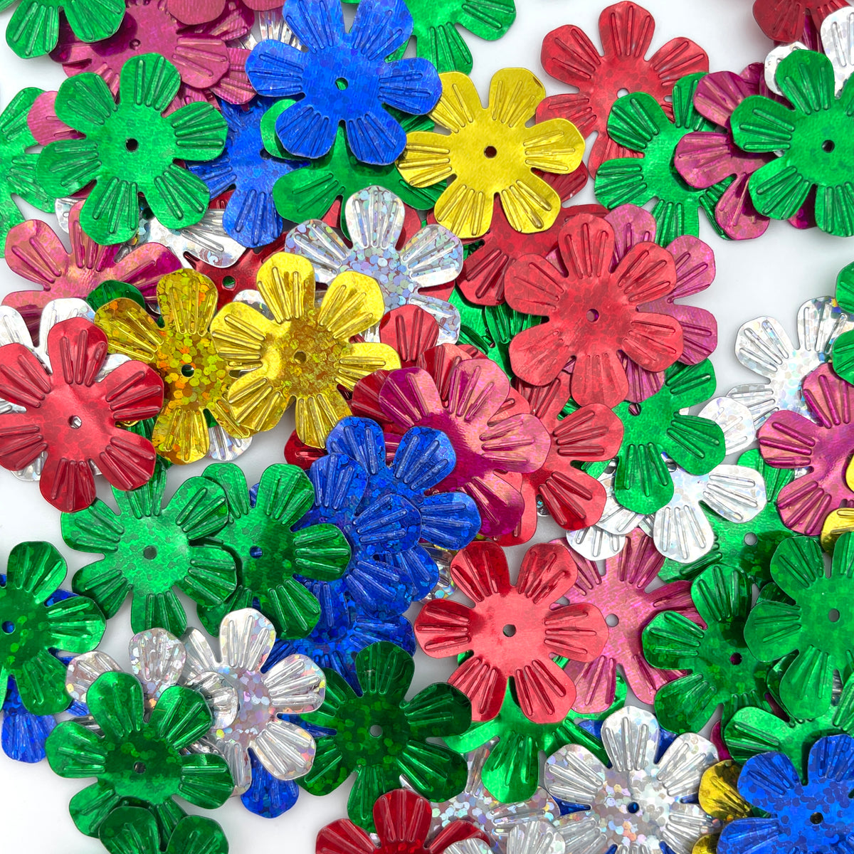 Blomsterpailletter 1