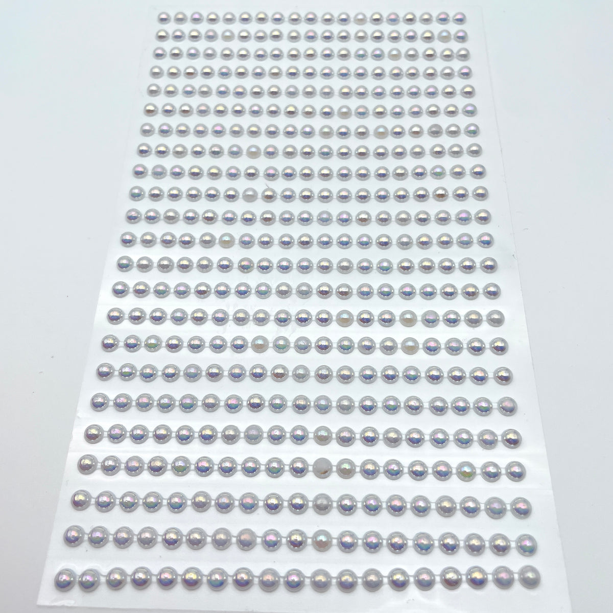 Halvperleklistermærker 3mm 7 farver