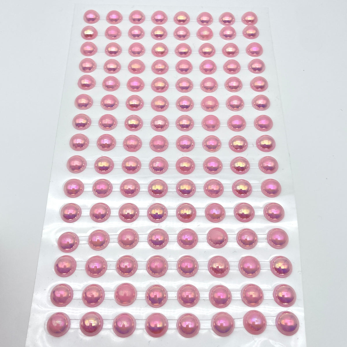 Halvperleklistermærker 8mm