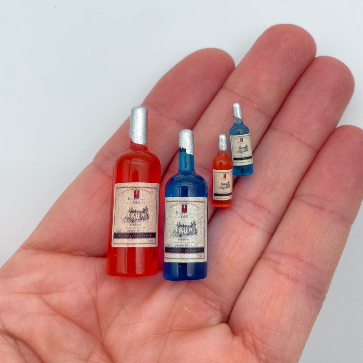 Miniature sprutflasker